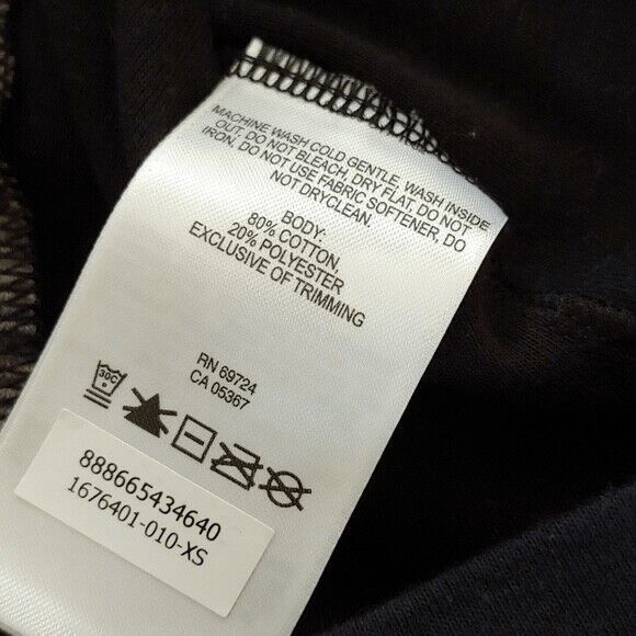 NEW Women's Size X-Small COLUMBIA Cotton Blend Coat Full Zip Grey 1676401-010 - Picture 4 of 6